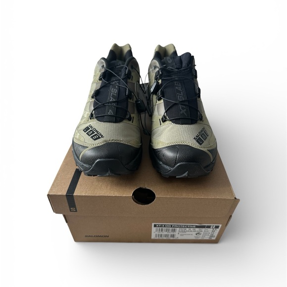 Salomon XT-4 OG Protective Aloe Black Unisex M10/W11 NIB - Picture 3 of 6